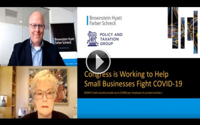 Content VIDEO: Election 2020 – Safety and Healthy Workplace Tax Credit