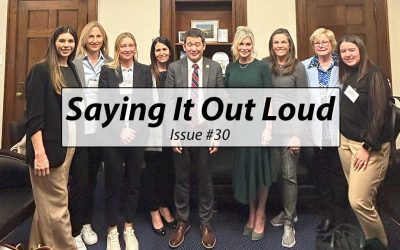 Saying It Out Loud, By Pat Soldano. March 2025.