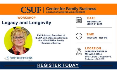 Content June 3 – CSFU Holds Workshop on Creating ‘Legacy and Longevity’ for Family-Owned Businesses